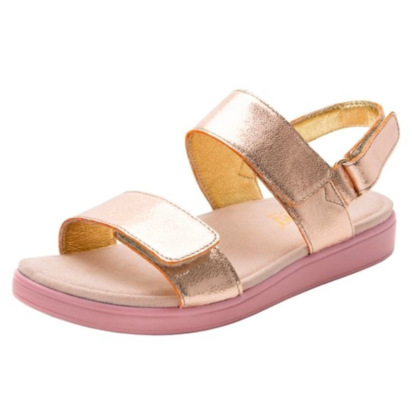 Alegria | Lunah Slingback Sandals Rose Gold Metallic 37 - Picture 2 of 7
